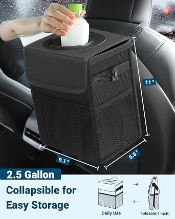 Car Trash Can