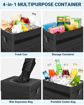 Car Trash Can